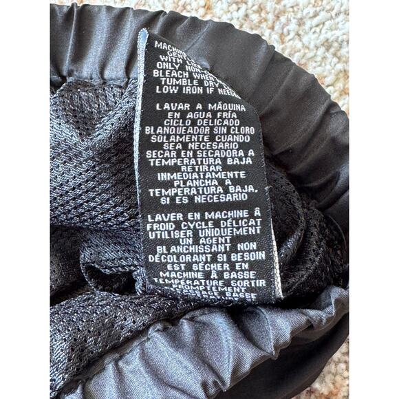 MEMBERS ONLY  1/2 zip Jacket/coat size Lg, Black; Windbreaker, Pullover, Hooded - Picture 10 of 11